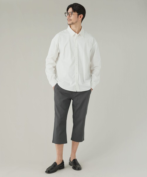 LIL VENDARS(リルヴェンダース)の「Buyer's select/【接触冷感/吸水速乾/ストレッチ】カルゼレギンスクロップドパンツ(その他パンツ・メンズ・ブラック/カーキ/チャコール/ベージュ/ネイビー・M/L/LL)」の15枚目の写真