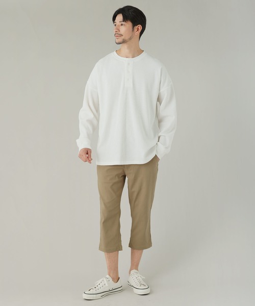 LIL VENDARS(リルヴェンダース)の「Buyer's select/【接触冷感/吸水速乾/ストレッチ】カルゼレギンスクロップドパンツ(その他パンツ・メンズ・ブラック/カーキ/チャコール/ベージュ/ネイビー・M/L/LL)」の19枚目の写真
