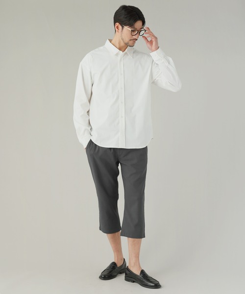 LIL VENDARS(リルヴェンダース)の「Buyer's select/【接触冷感/吸水速乾/ストレッチ】カルゼレギンスクロップドパンツ(その他パンツ・メンズ・ブラック/カーキ/チャコール/ベージュ/ネイビー・M/L/LL)」の16枚目の写真
