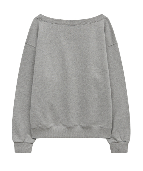 Midnight Move(ミッドナイトムーブ)の「eyelet mtm (grey)(スウェット・レディース・その他・FREE)」の6枚目の写真