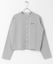 GYMPHLEX | GYMPHLEX　SHORT CREW NECK CARDIGAN(カーディガン/ボレロ)