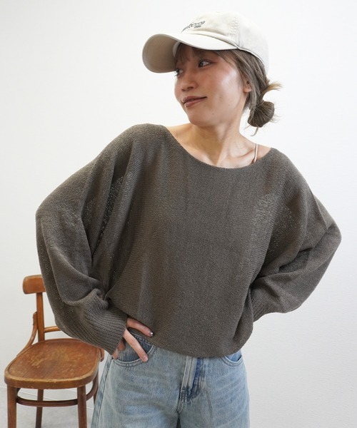 gossara（ゴサラ）の「【スタイリングのポイントに】ロゴCAP（キャップ・レディース・アイボリー/ブルー/ネイビー・FREE）」の22枚目の写真