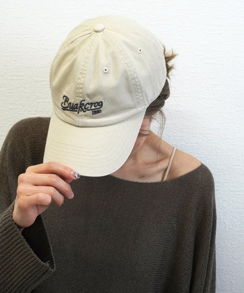 gossara（ゴサラ）の「【スタイリングのポイントに】ロゴCAP（キャップ・レディース・アイボリー/ブルー/ネイビー・FREE）」の15枚目の写真