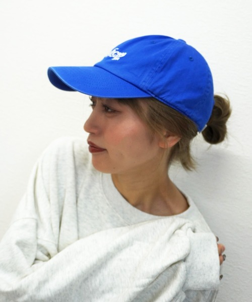 gossara（ゴサラ）の「【スタイリングのポイントに】ロゴCAP（キャップ・レディース・アイボリー/ブルー/ネイビー・FREE）」の11枚目の写真