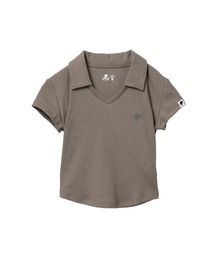 A BATHING APE ポロシャツ 半袖 総柄 刺繍ロゴ Mサイズ グリーン A BATHING APE（アベイシングエイプ）の「ONE POINT RELAXED FIT POLO