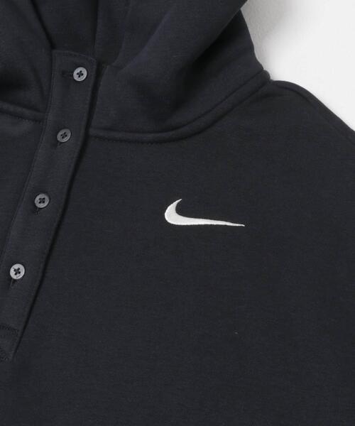 NIKE（ナイキ）の「NIKE　PHNX FLC OS CRP HNL（パーカー・レディース・ライトグレー/ブラウン/ブラック/ライトピンク/アイボリー・MEDIUM）」の13枚目の写真