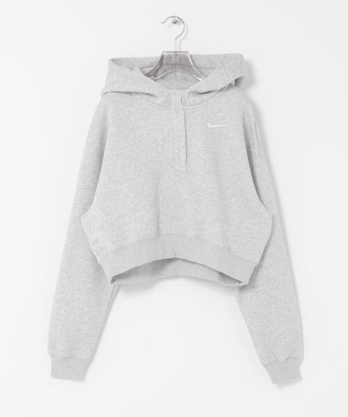 NIKE（ナイキ）の「NIKE　PHNX FLC OS CRP HNL（パーカー・レディース・ライトグレー/ブラウン/ブラック/ライトピンク/アイボリー・MEDIUM）」の20枚目の写真