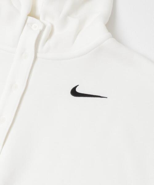 Lサイズ SNIDEL×NIKE パーカー ホワイト 中古・古着通販】Snidel (スナイデル) ボリュームパーカー ホワイト