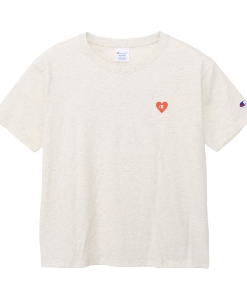 Champion(チャンピオン)の「チャンピオン SHORT SLEEVE T-SHIRT(Tシャツ/カットソー・レディース・ベビーピンク/ブラック/ホワイト/グレー・M/L)」の4枚目の写真