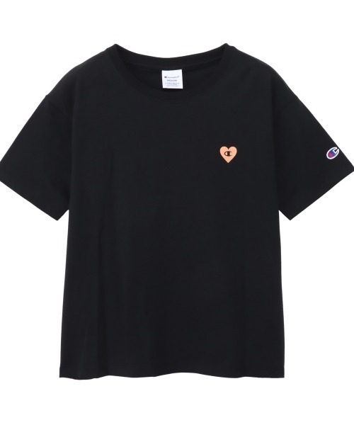 Champion(チャンピオン)の「チャンピオン SHORT SLEEVE T-SHIRT(Tシャツ/カットソー・レディース・ベビーピンク/ブラック/ホワイト/グレー・M/L)」の3枚目の写真