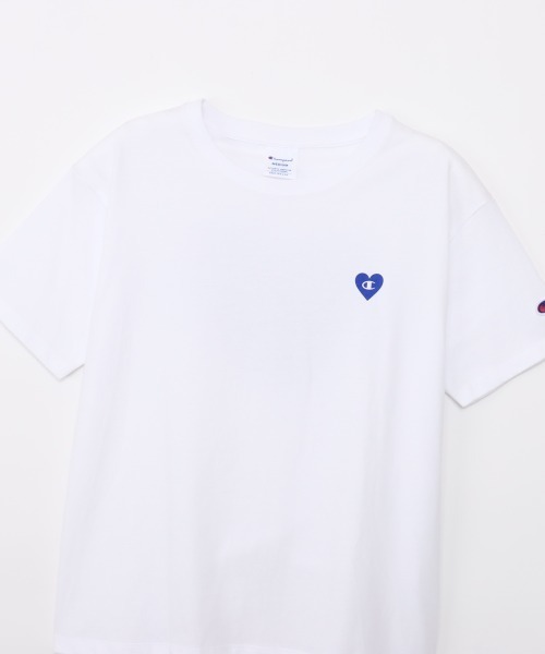 Champion(チャンピオン)の「チャンピオン SHORT SLEEVE T-SHIRT(Tシャツ/カットソー・レディース・ベビーピンク/ブラック/ホワイト/グレー・M/L)」の9枚目の写真