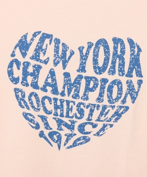 Champion(チャンピオン)の「チャンピオン SHORT SLEEVE T-SHIRT(Tシャツ/カットソー・レディース・ベビーピンク/ブラック/ホワイト/グレー・M/L)」の8枚目の写真