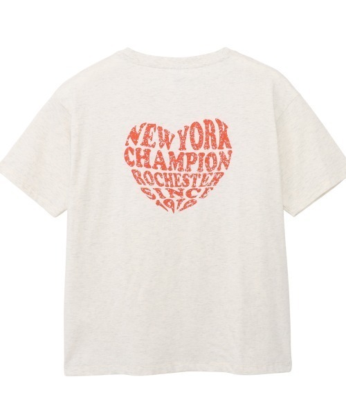 Champion(チャンピオン)の「チャンピオン SHORT SLEEVE T-SHIRT(Tシャツ/カットソー・レディース・ベビーピンク/ブラック/ホワイト/グレー・M/L)」の18枚目の写真