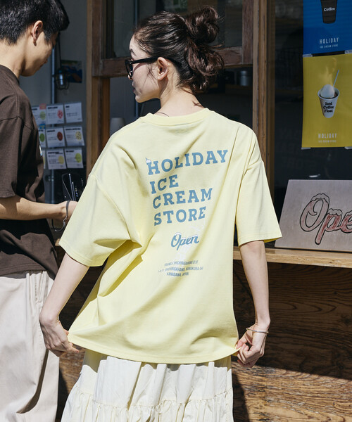 セール】限定展開 HOLIDAY ICECREAM×FREAK'S STORE 別注 ビッグ