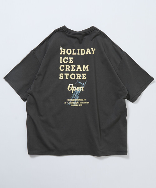 Holiday Shirtさん専用 限定展開 HOLIDAY ICECREAM×FREAK'S STORE 別注 ビッグシルエット