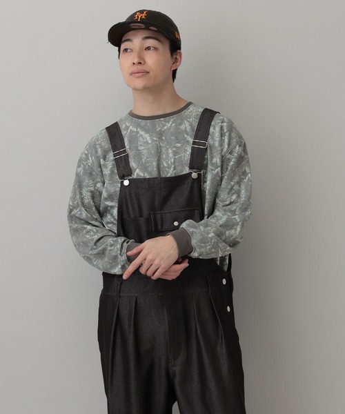 RAGEBLUE（レイジブルー）の「TR Denim Like OverAll/デニムライクオーバーオール（サロペット/オーバーオール・メンズ・ネイビー/ブラック・FREE）」の19枚目の写真