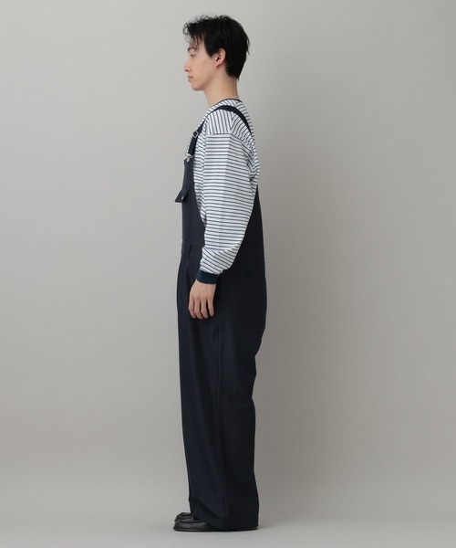 RAGEBLUE（レイジブルー）の「TR Denim Like OverAll/デニムライクオーバーオール（サロペット/オーバーオール・メンズ・ネイビー/ブラック・FREE）」の10枚目の写真