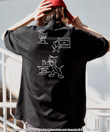 PUBLUX/パブリュクス <機能性素材>TOM&JERRY/トムとジェリー グラフィック Tシャツ 限定展開