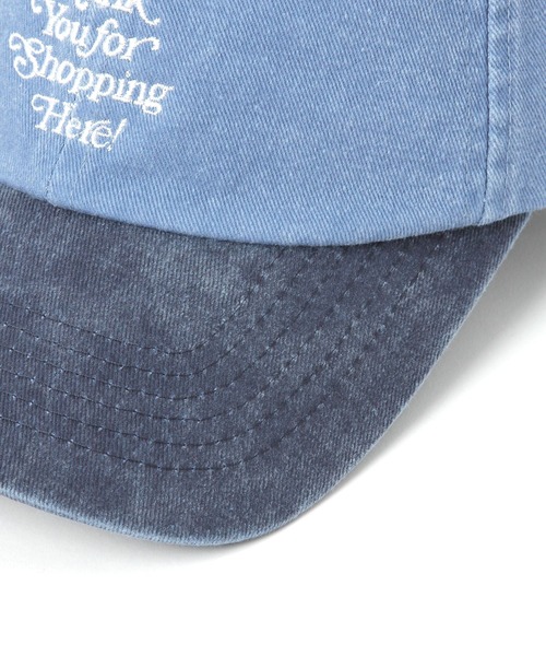 GEORGE'S(ジョージズ)の「【FRUIT OF THE LOOM】バイカラーCAP(キャップ・メンズ・スカイブルー/ブラック・FREE)」の13枚目の写真