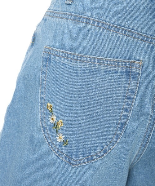 F i.n.t（フィント）の「ポケット小花刺繍デニムパンツ/fint フィント（デニムパンツ・レディース・ブルー/ライトブルー・0/1）」の17枚目の写真