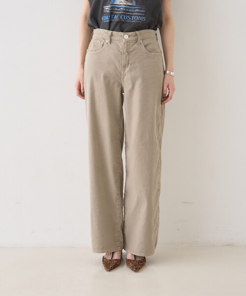 RED CARD TOKYO(レッドカード)の「【RED CARD/レッドカード】35th Anniv. Wide ワイドデニム/リネン混/35th Anniversary Wide(デニムパンツ・レディース・グレイッシュベージュ・25/24/23/22)」の14枚目の写真