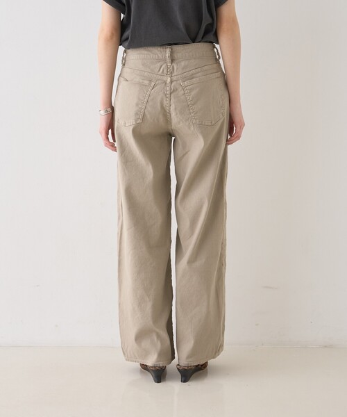 RED CARD TOKYO(レッドカード)の「【RED CARD/レッドカード】35th Anniv. Wide ワイドデニム/リネン混/35th Anniversary Wide(デニムパンツ・レディース・グレイッシュベージュ・25/24/23/22)」の16枚目の写真
