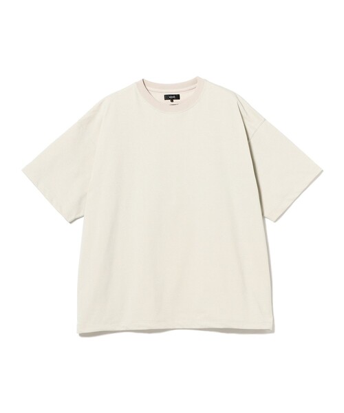 BEAMS（ビームス）の「マイクロ ボーダー Tシャツ（吸水速乾）（Tシャツ/カットソー・メンズ・ブラック/ミント・S/M/L/XL）」の2枚目の写真