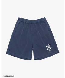 KEBOZ | 【本日限定受注】KEBOZ × MLB NEW YORK YANKEES LOGO WASHED TENJIKU SHORTS(その他パンツ)