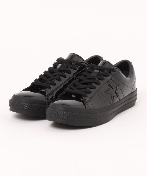 CONVERSE(コンバース)の「CONVERSE コンバース ONE STAR ES ワンスター ES 33702840 ABC-MART限定 *BLACKMONO(スニーカー・メンズ・ブラック・4/4h/5/5h/6h/7/7h/8/8h/9/9h/10h)」の2枚目の写真