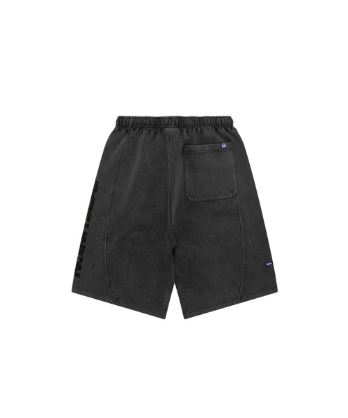 AAPE BY A BATHING APE(エーエイプバイアベイシングエイプ)の「AAPE UNION SPORT "GYM" Sweat Shorts(スウェットパンツ・メンズ・ライトブラック・LARGE/X-LARGE/SMALL/MEDIUM)」の2枚目の写真