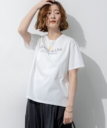 LE SOLEIL SE LEVE ロゴ Tシャツ