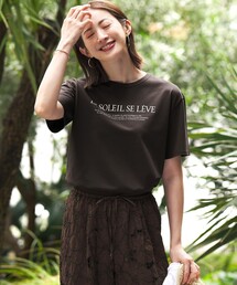 LE SOLEIL SE LEVE ロゴ Tシャツ