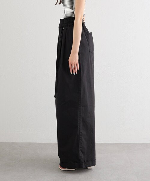 mystic(ミスティック)の「ワイドベルトタックパンツ(その他パンツ・レディース・ベージュ/オフホワイト/ブラック・1/2/0)」の8枚目の写真