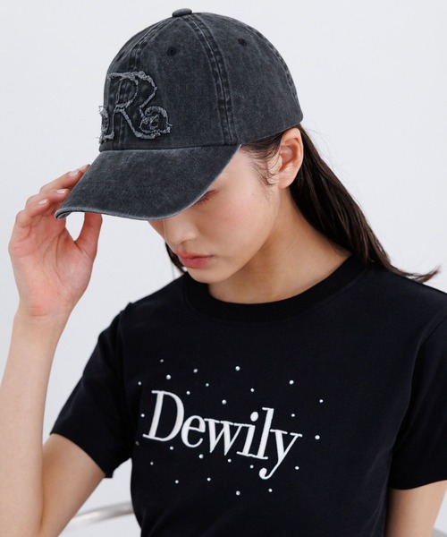 repipi armario（レピピ アルマリオ）の「ヴィンテージワッペンキャップ（キャップ・キッズ・ブルー/ナチュラル/ブラック/ピンク・FREE）」の6枚目の写真