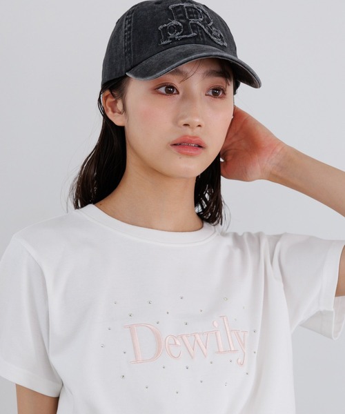 repipi armario（レピピ アルマリオ）の「ヴィンテージワッペンキャップ（キャップ・キッズ・ブルー/ナチュラル/ブラック/ピンク・FREE）」の9枚目の写真