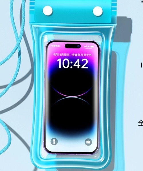 セール】【タッチ操作可能◎】クリア防水スマホポーチ（スマホケース