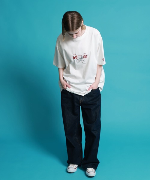 JACKROSE（ジャックローズ）の「YOIDORE よいどれ拳法 TEE（Tシャツ/カットソー・メンズ・ホワイト/ブラック・M/L/XL）」の14枚目の写真
