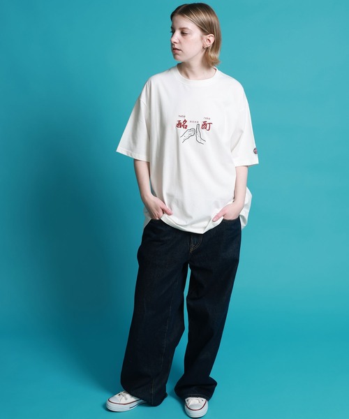 JACKROSE（ジャックローズ）の「YOIDORE よいどれ拳法 TEE（Tシャツ/カットソー・メンズ・ホワイト/ブラック・M/L/XL）」の15枚目の写真