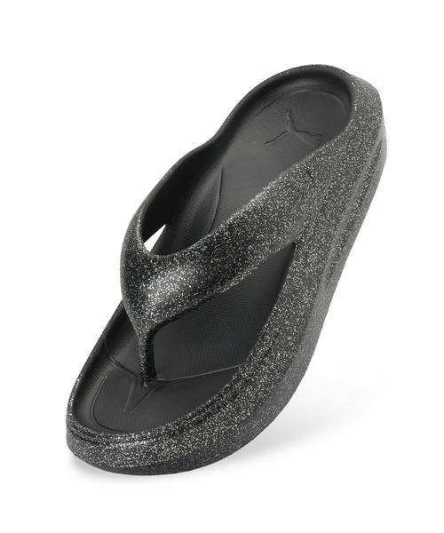 PUMA(プーマ)の「PUMA プーマ ウィメンズ プーマ フラッター フリップ グリッター サンダル(サンダル・レディース・ブラック・23.0cm/24.0cm/25.0cm/26.0cm/22.0cm)」の6枚目の写真