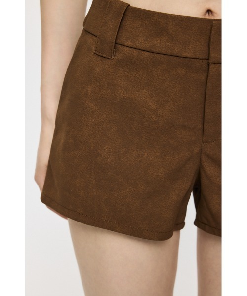MOUSSY(マウジー)の「F/SUEDE ショートパンツ(その他パンツ・レディース・ブラウン/ライトブラック・1/2)」の13枚目の写真