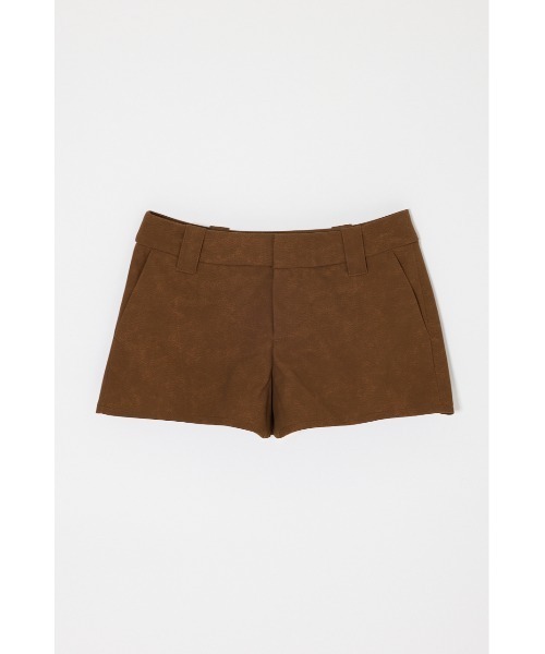 MOUSSY(マウジー)の「F/SUEDE ショートパンツ(その他パンツ・レディース・ブラウン/ライトブラック・1/2)」の14枚目の写真