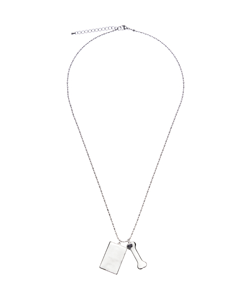 LUVISTRUE(ラヴイズトゥルー)の「EL GLITTER CROSS BONE NECKLACE(PINK)(ネックレス・レディース・その他・FREE)」の8枚目の写真