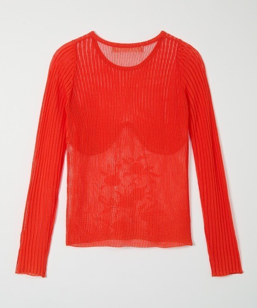 leinwande(ラインヴァンド)の「【leinwande】Blueberry Lace Top / ブルーベリーレーストップ(Tシャツ/カットソー・レディース・レッド系/White/ブルー/ブラック系・ONE SIZE)」の16枚目の写真