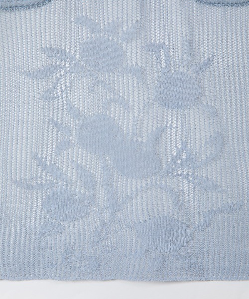 leinwande(ラインヴァンド)の「【leinwande】Blueberry Lace Top / ブルーベリーレーストップ(Tシャツ/カットソー・レディース・レッド系/White/ブルー/ブラック系・ONE SIZE)」の19枚目の写真