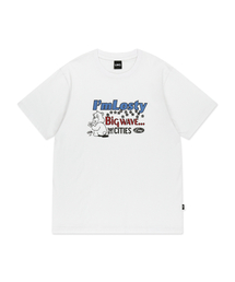 LOSTY TEE white