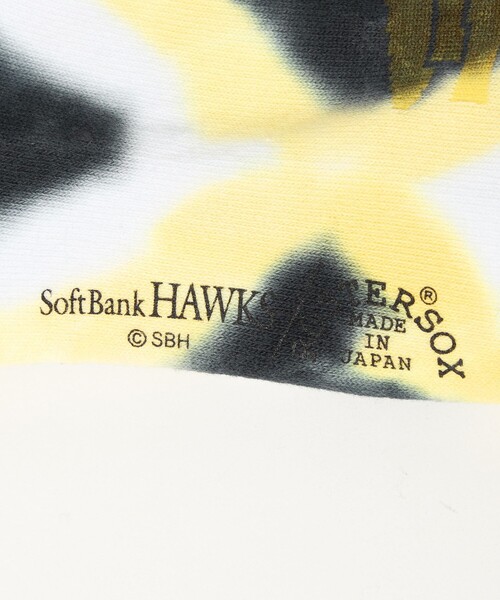 green label relaxing(グリーンレーベルリラクシング)の「【別注】<SoftBank HAWKS×ROSTER SOX×GLR>ソックス 靴下(ソックス/靴下・メンズ・ホワイト・FREE)」の4枚目の写真