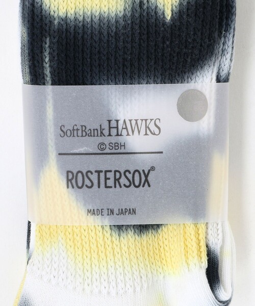 green label relaxing(グリーンレーベルリラクシング)の「【別注】<SoftBank HAWKS×ROSTER SOX×GLR>ソックス 靴下(ソックス/靴下・メンズ・ホワイト・FREE)」の7枚目の写真