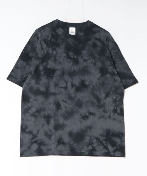 TONE SELECT WEAR（トーンセレクトウェア）の「CROSS&STITCH(クロスアンドステッチ) タイダイＴシャツ 6.2oz メンズ 半袖Tシャツ (TDT-148)【タイダイ】【半袖　PGT-144】（Tシャツ/カットソー・メンズ・オレンジ/ネイビー/ブラック/ピンク・MEDIUM/XX-LARGE/X-LARGE/LARGE）」の2枚目の写真