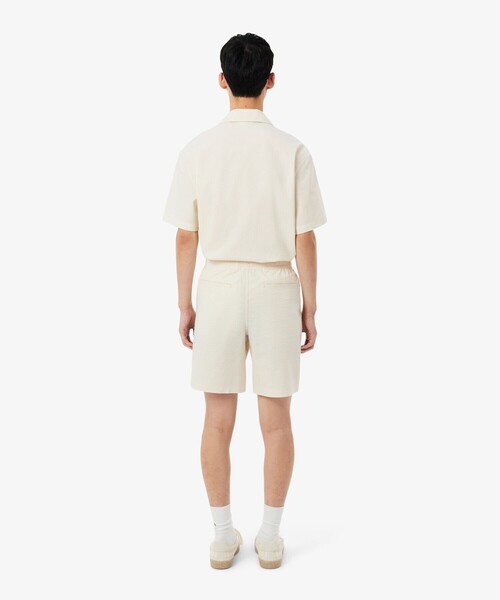 LACOSTE(ラコステ)の「シアサッカーショートパンツ(その他パンツ・メンズ・ブラック/オフホワイト・3/2/5/4)」の13枚目の写真