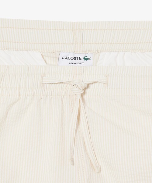 LACOSTE(ラコステ)の「シアサッカーショートパンツ(その他パンツ・メンズ・ブラック/オフホワイト・3/2/5/4)」の16枚目の写真